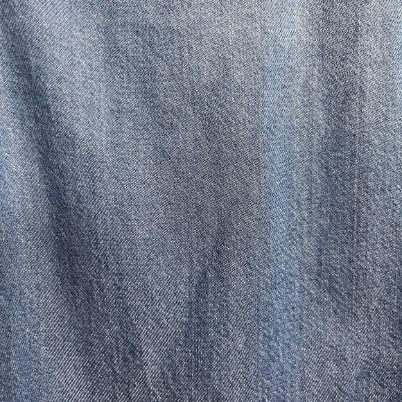 Calvin Klein Denim Button-Up Shirt, Size Extra Small - Picture 8 of 8